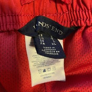 Land’s End red jogging pants